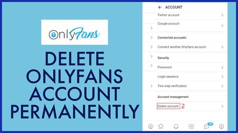 how to delete a onlyfans account|How to Delete an OnlyFans Account as a。